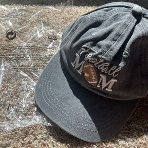 Embroidered “football mom” hat
